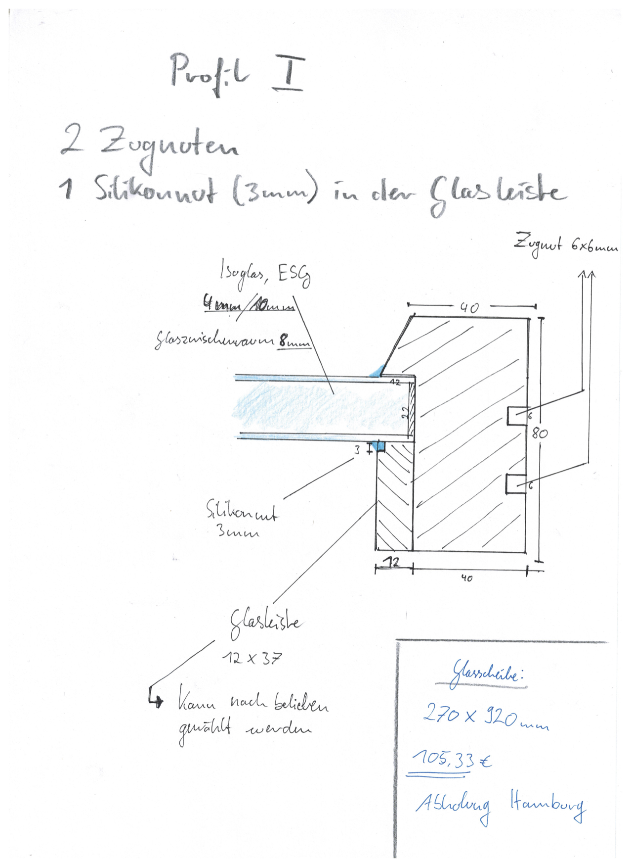 Fenster Profil 1 Tinyhouse Wanderlust